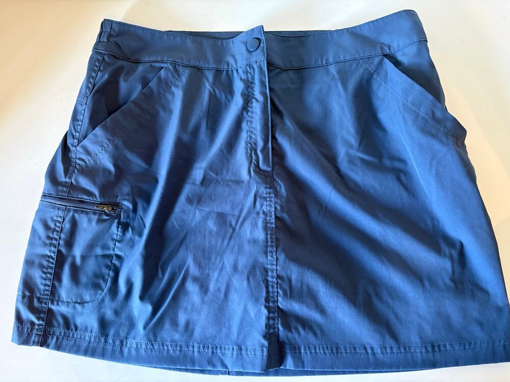 32 Degrees Cool Cargo skort size large blue euc